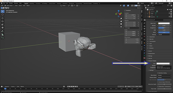 blenderquicktip viewportdisplay
