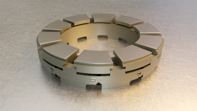 Kingsbury Thrust Bearing 640w