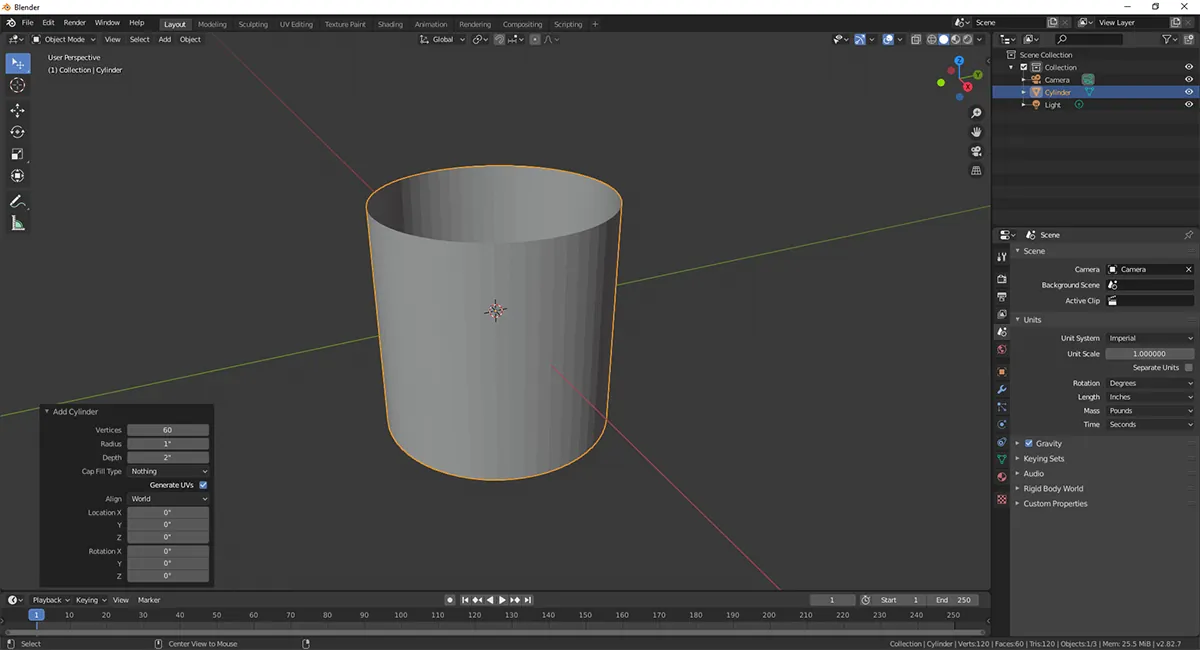 Blender Knurl Tutorial 1
