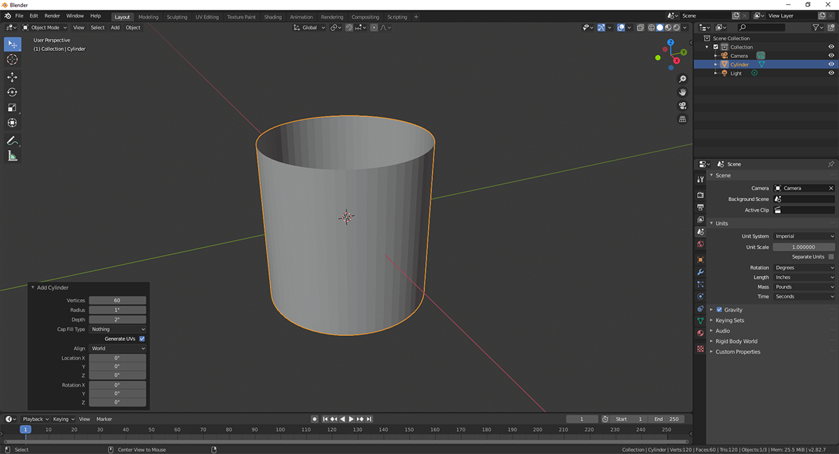 Blender Knurl Tutorial 1