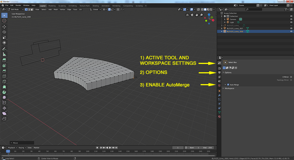 MergeVertices