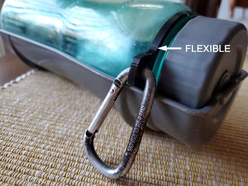 Water Bottle Carabiner Strap