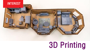 3D Printing a apartment model to try out furniture arrangements.