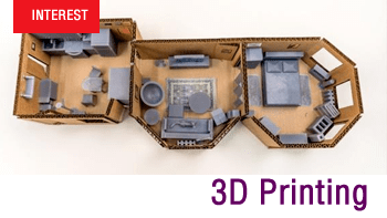 3D Printing a apartment model to try out furniture arrangements.