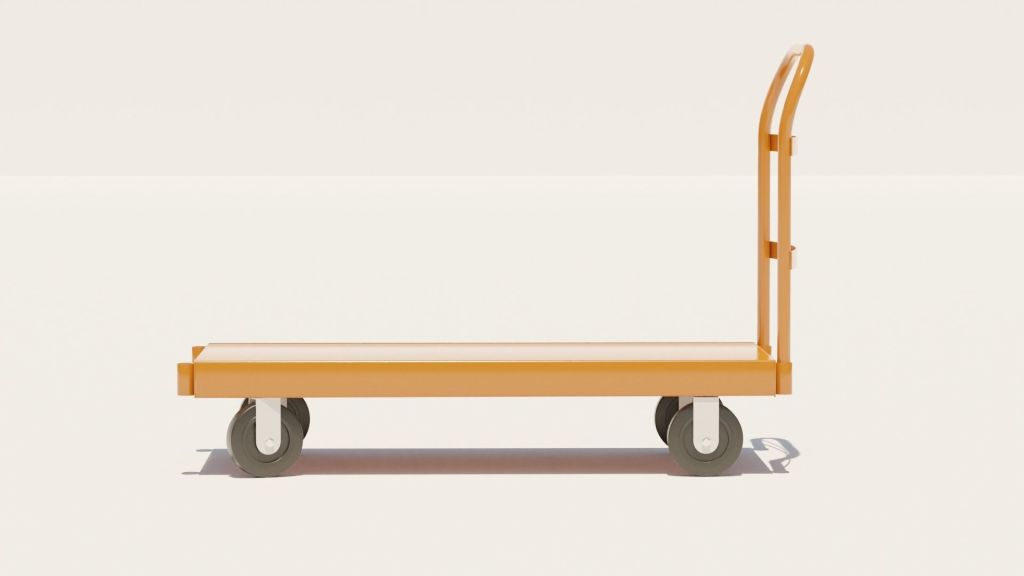 platform truck 3D model